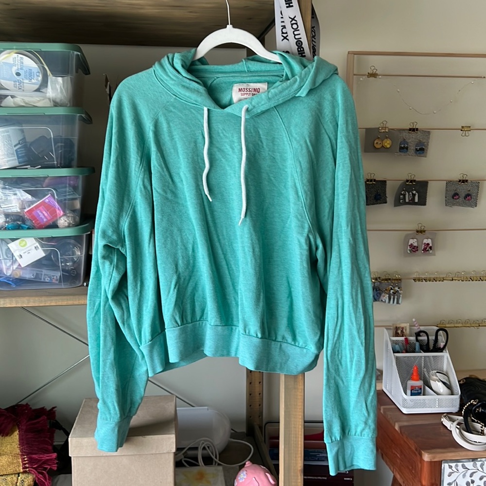 Mint hoodie by mossimo